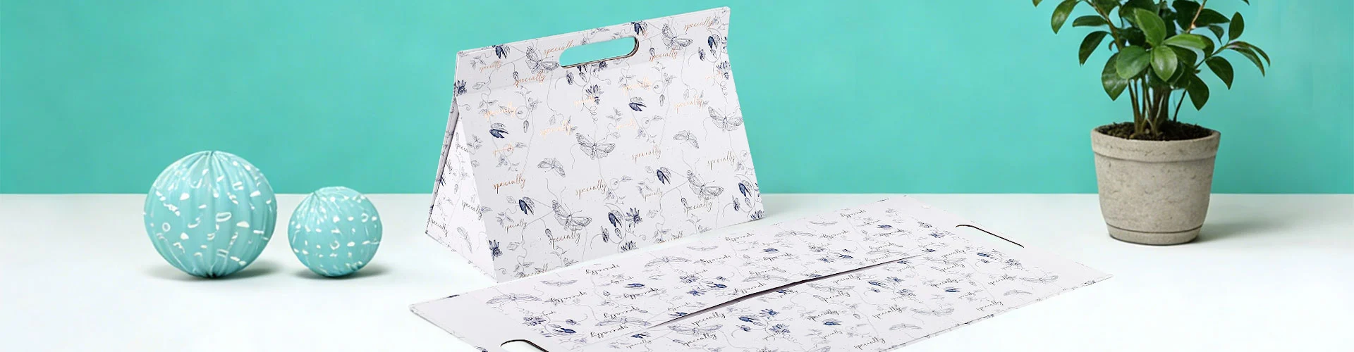 Håndholdt papirpose