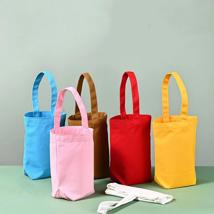 Canvas Bucket Tote Bag